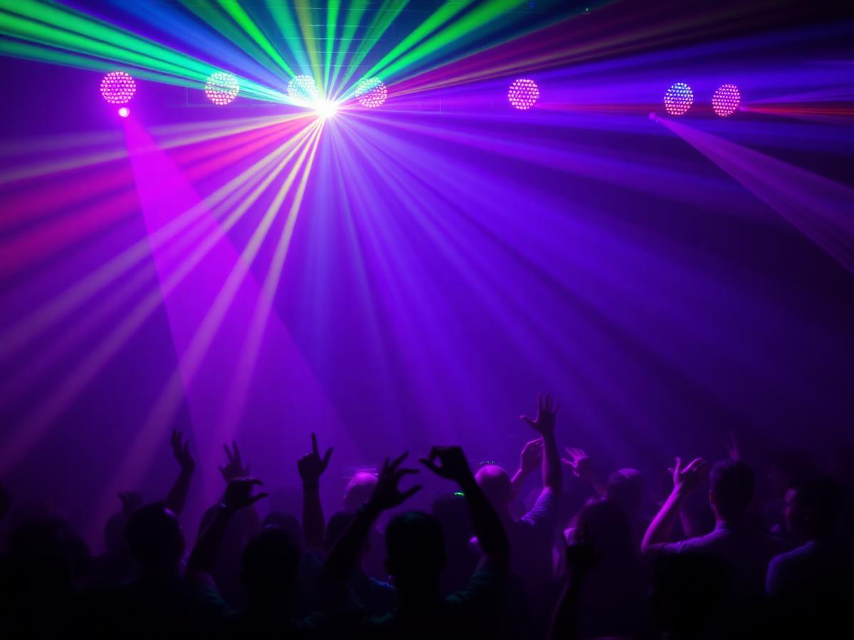 Iluminación de fiesta